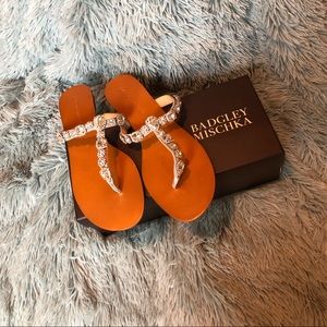 New in Box bedazzled Sandals